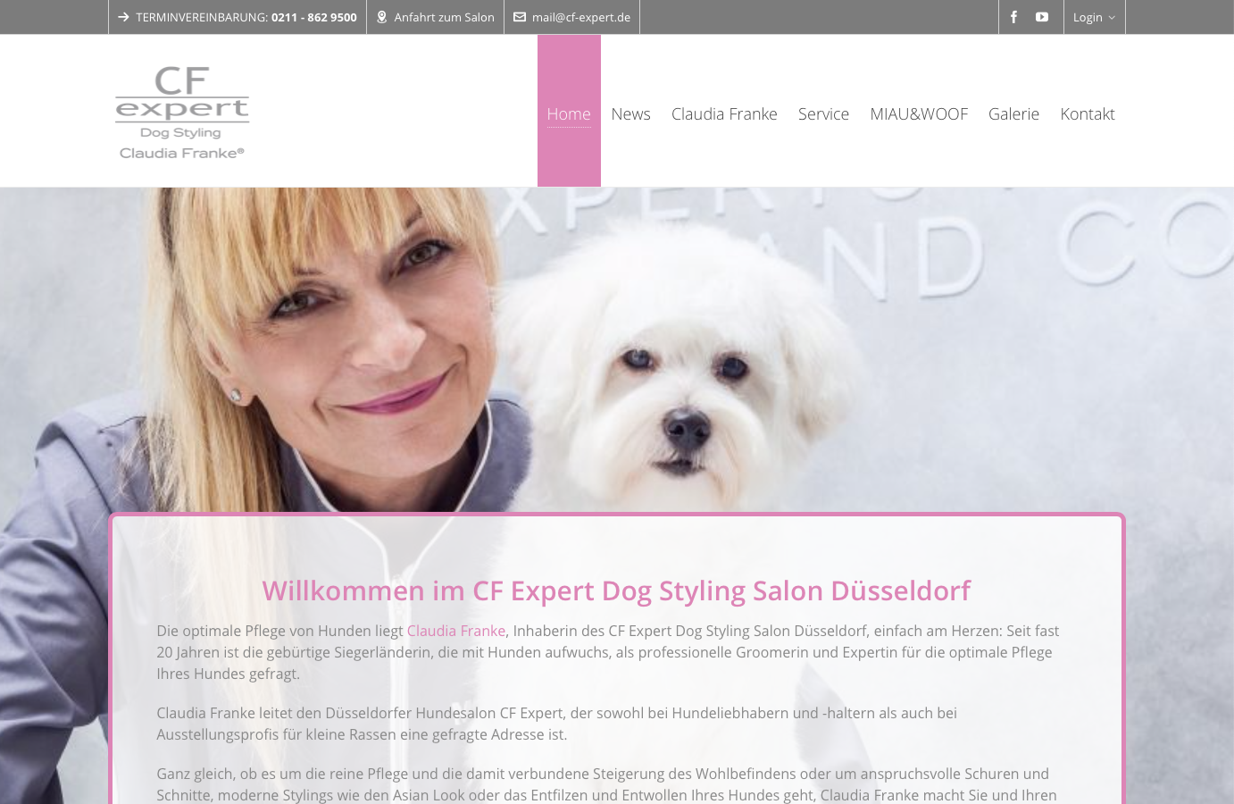 Claudia Franke Dog Styling