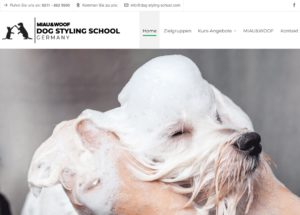 Miau&Woof Dog Styling School Homepage