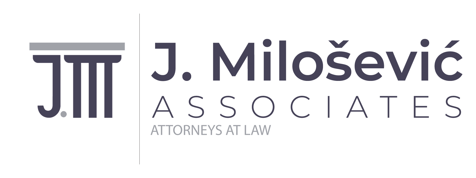 Logo Milosevic accociates attorneys at law