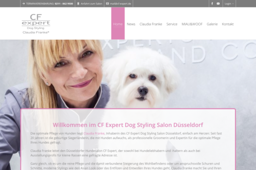Webseite für Hundezüchter