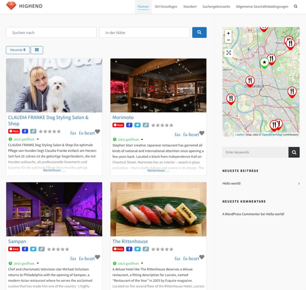 Partner Listing